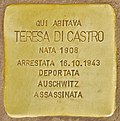 Stolperstein für Teresa Di Castro (Rom).jpg