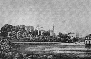 Ströms slott 1857, efter Thersan
