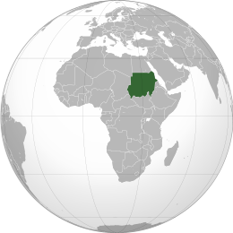 Sudan - Localizzazione