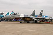 Sukhoi Su-35 dan Kh-35 pada MAKS-2009
