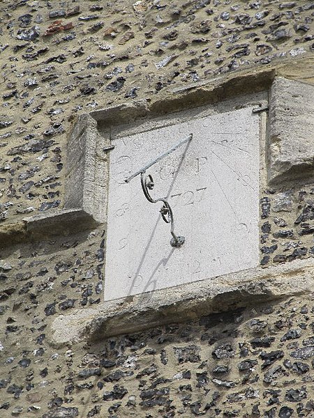 File:Sundial on the tower - geograph.org.uk - 2026857.jpg