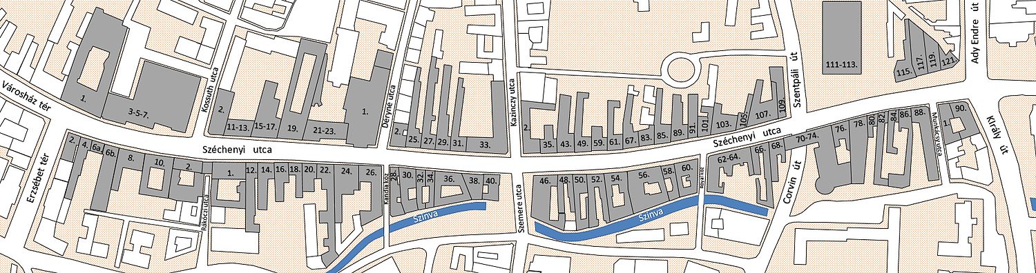 miskolc széchenyi utca térkép Széchenyi utca (Miskolc) – Wikipédia