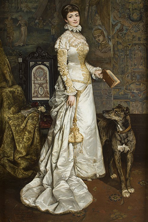 Helena Modrzejewska, a Polish-American actress, by Tadeusz Ajdukiewicz, 1880