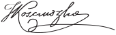 Tadeusz Kościuszko Signature.svg