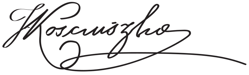 Dosiero:Tadeusz Kościuszko Signature.svg