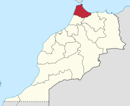 Kaart van Tanger-Tétouan