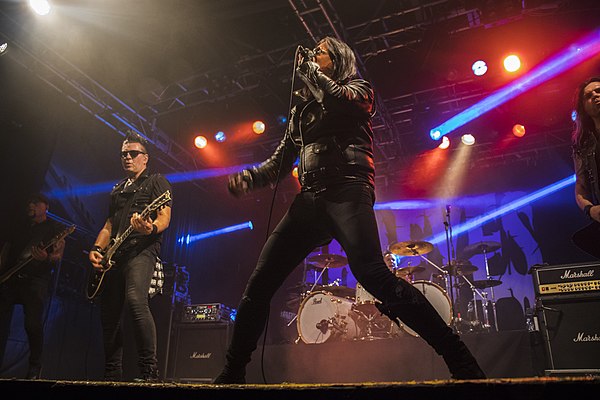 The 69 Eyes perform at their hometown Helsinki in 2019