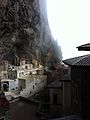 The Monastery clinging to the rocks - panoramio.jpg
