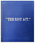 Miniatura para Riot Act (1714)