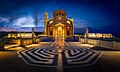 Die Basilika ta' Pinu ist eine bekannte Kirche in Gharb. Im Jahr 1920 ist sie fertig geworden.