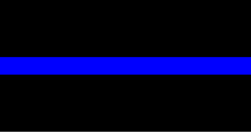 File:Thin Blue Line flag.svg