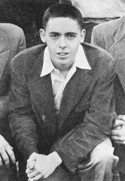 Pynchon in 1953 yearbook image