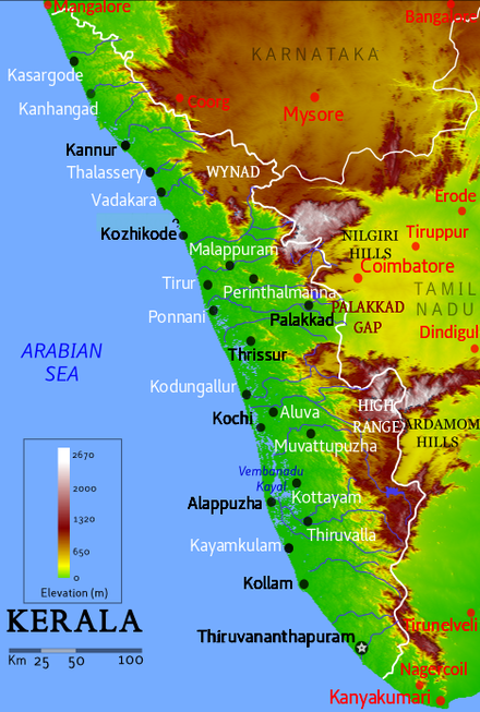 List Of Rivers Of Kerala Wikiwand