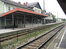 Der Bahnhof Tulln ist ein bedeutender Eisenbahnknoten