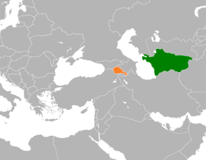 Turkmenistán a Arménie