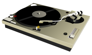 <span class="mw-page-title-main">Phonograph</span> Device for analogue recording of sound