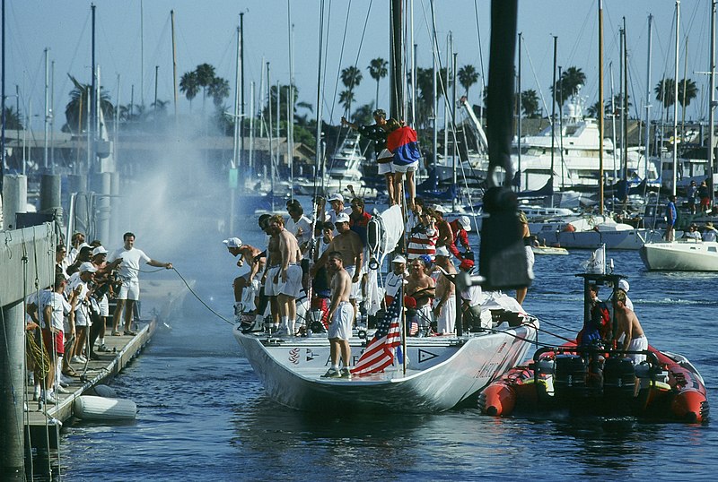 America's Cup 1992, the Moro in the final against the America3