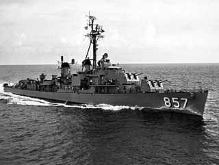 USS <i>Bristol</i> (DD-857) Allen M. Sumner-class destroyer