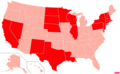 US states by Catholic population.png