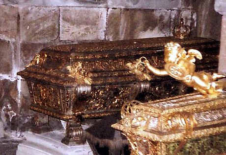 Ulrica Eleanor's coffin in Riddarholm Church