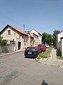 Čeština: Ulice Vančurova ve Slaném. Česká republika.