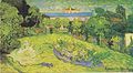 『ドービニーの庭』1890年7月、オーヴェル。油彩、キャンバス、54 × 101.5 cm。バーゼル市立美術館F 777, JH 2105。