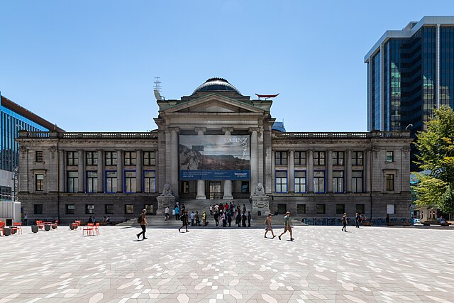 Northeast facade of the Vancouver Art Gallery