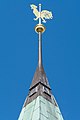 Deutsch: Wetterhahn der Versöhnungskirche in Hamburg-Eilbek. This is a photograph of an architectural monument. It is on the list of cultural monuments of Hamburg, no. 24542