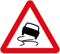 Slippery road