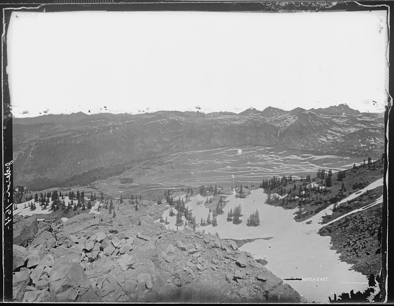 File:View in the Teton range, northeast. Lincoln County, Wyoming - NARA - 516773.jpg