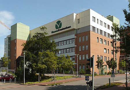 Vinzenzkrankenhaus Hannover Strassenseite