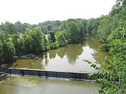 Dam on the Vermilion River