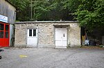 Floos spinning mill, magazine with retaining walls