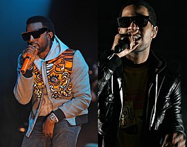 Kanye West (2008) ja Kid Cudi (2010)