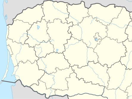 Location map Vakarų Lietuva