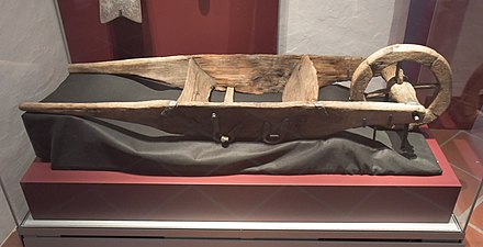 Europe's oldest surviving wheelbarrow from Ingolstadt, ca. 1537