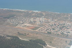 Hadera set fra luften