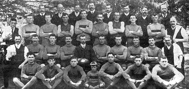 Senior team in 1907