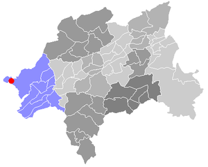 Localização Schöllers em Vohwinkel e Wuppertal