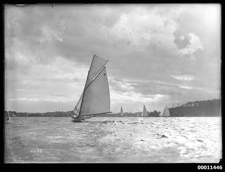 File:Yachts sailing near Bradleys Head, Sydney Harbour (8659644784).jpg