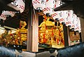 O mikoshi do santuário Yasaka, exibido em parte do Gion Matsuri na segunda semana de julho.