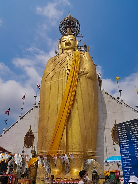 File:(2022) วัดอินทรวิหาร เขตพระนคร กรุงเทพมหานคร Wat Intharawiharn,Bangkok (7).jpg