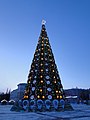 Новогодняя ёлка на площади Ленина - panoramio.jpg