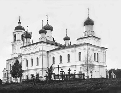 Церковь Успения. Фото С. А. Орлова в начале XX века