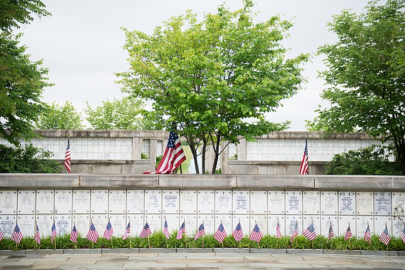 File:“Flags in” with The Old Guard in Arlington National Cemetery (17951874401).jpg