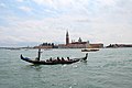 Gondoliere nel Bacino di San Marco.