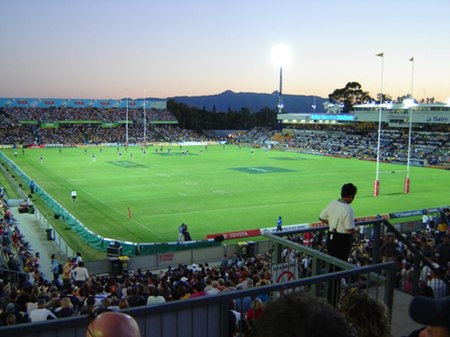 View of the Cowboys former home ground, Willows Sports Complex