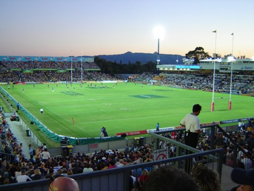 View of the Cowboys former home ground, Willows Sports Complex