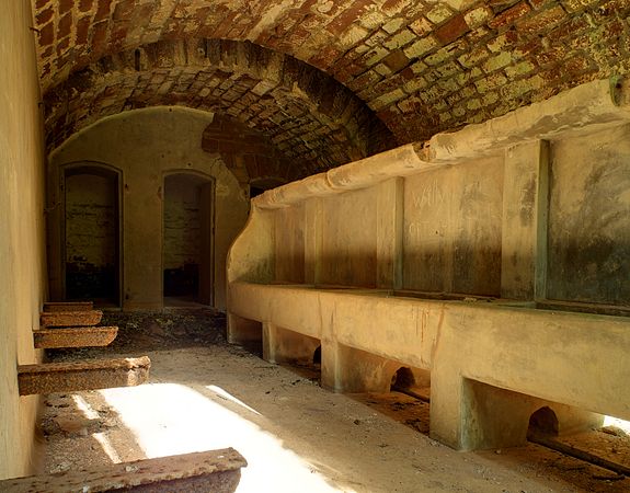 Le lavoir du fort.