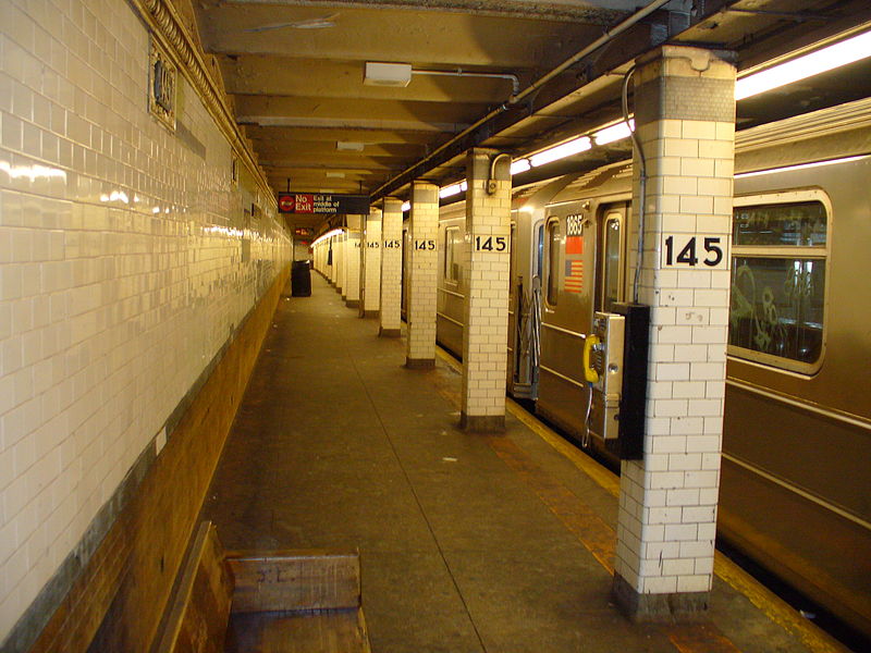 File:145th Street Subway Station by David Shankbone.JPG